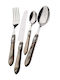 Casa Bugatti Oxford Old-silver Set de Tacâmuri Inoxidabil Argintiu 24buc
