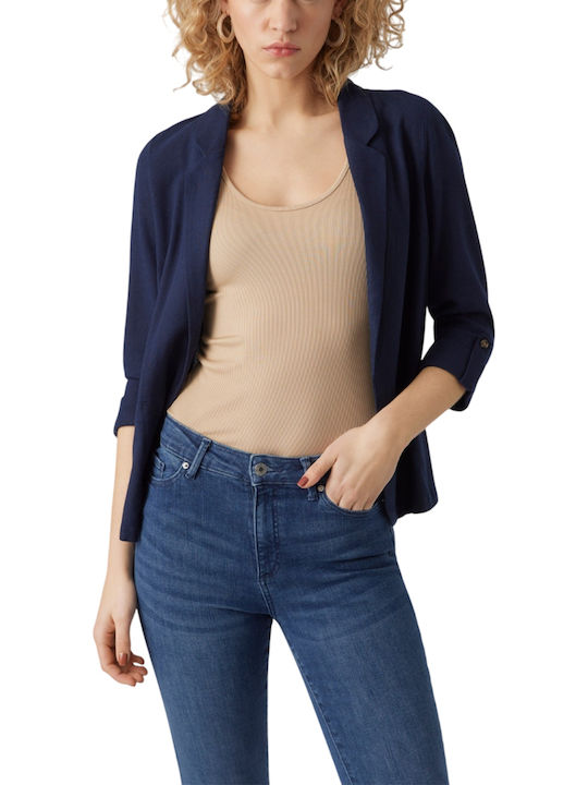 Vero Moda Jesmilo Γυναικείο Σακάκι Navy