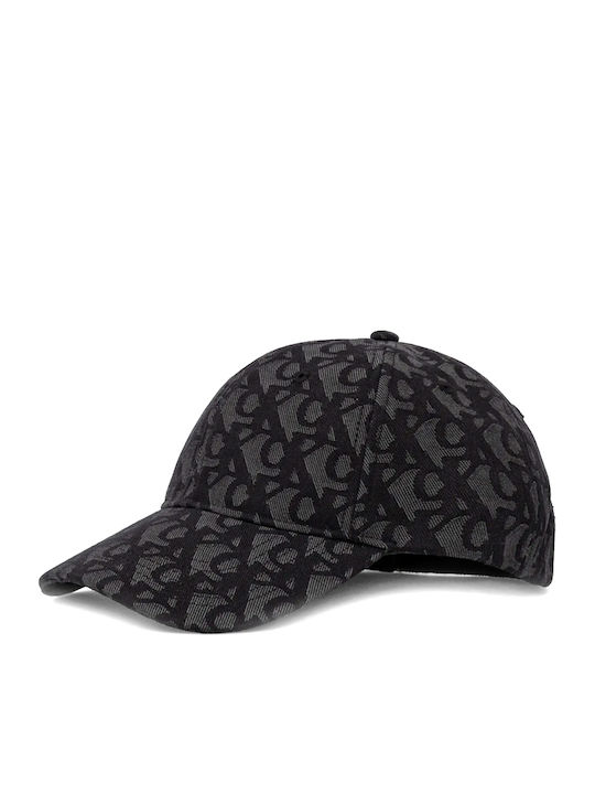 Calvin Klein Logo Jacquard Cap Women Calvin Klein Γκρι Μαυρο Lv04k5058g-ub1