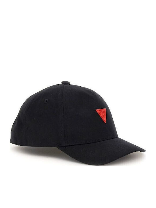 Guess Kids' Hat Jockey Fabric BASEBALL Black