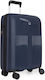 Delsey Ordener Kabinenreisekoffer Hartschalen Navy Blue mit 4 Räder Höhe 55cm