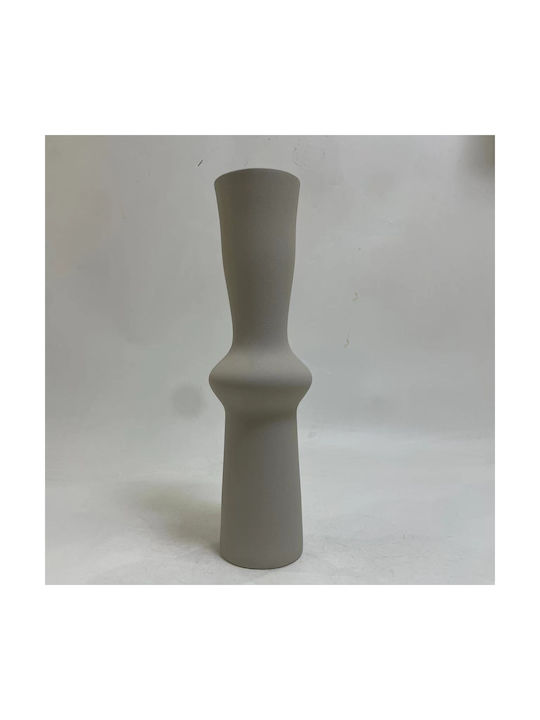 Tabletop Ceramic Decorative Item Fb94637.03 Gray Matte Φ14x50cm
