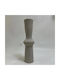 Sceptru decorativ de masă din ceramică Homemarkt Hm4637.03 Gri Mat Φ14x50cm