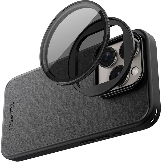 Filtr CPL 58mm Telesin do iPhone 15 Pro/Pro Max