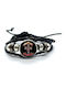 Βραχιόλι Guns N Roses Μαύρο Σχοινί Ρυθμιζόμενο Guns N Roses Bracelet Black Rope Adjustable Molfs