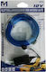 Flexibler LED-Innenbeleuchtungsstreifen fürs Auto 12V 5m 1Stk USB W14677-1 Blau