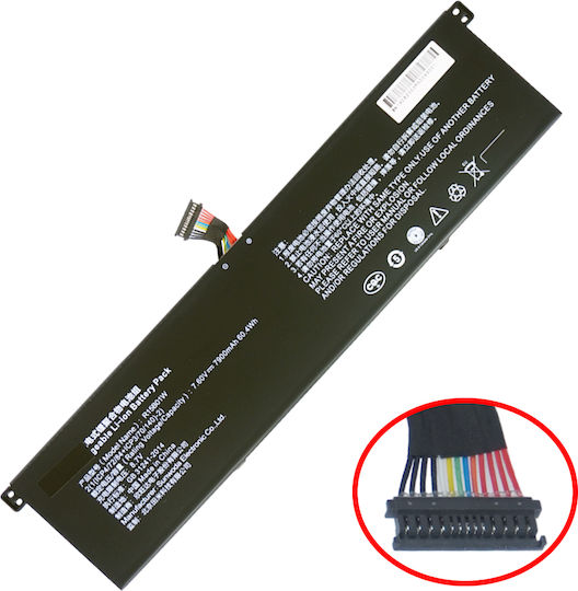 Μπαταρία Laptop Battery Xiaomi Mi Pro 15.6 R15b01w Xia10x69 7.6v 60.4wh 7900mah Κωδ.1-bat0500