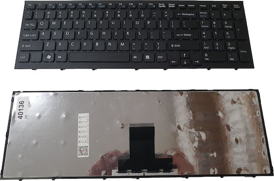 Πληκτρολόγιο Laptop Sony Vaio Vpc-eb Vpceb Vaio Pcg-61511t E15 S15 F219 F24 Eb Ee Eh El Cb Se Sony 148793151 148792821 148792831 148792871 148792911 148793011 Pcg-71311m Us Version Keyboard Κωδ.40136us