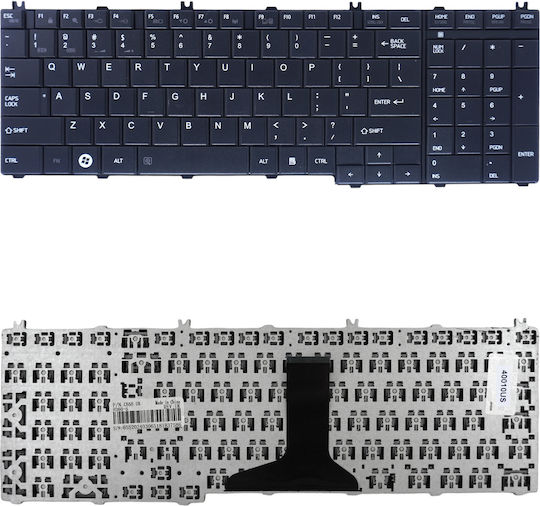 Πληκτρολόγιο Toshiba Satellite C660 L650 L670 L750 L750d L755 L755d L770 L770d L775 L775d Series Keyboard Us Κωδ.40010us