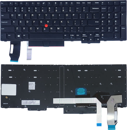 Tastatură Laptop Lenovo Thinkpad E580 L580 L590 P52 P72 E590 E585 E595 01yp680 01yp640 01yp560 Sn5372bl Cod 40574us
