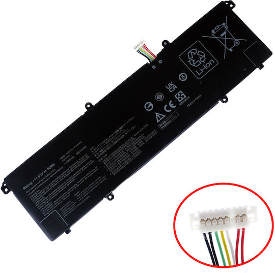 Laptop-Akku Asus Vivobook X M1603qa Vivobook M1603qa-mb731w 16x M1603qa-mb070w 16x M1603qa-mb511w Code 1-bat0475