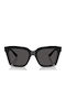 Dolce & Gabbana Women's Sunglasses with Black Horn-Rimmed Frame and Grey Lens DG4498 501/87
