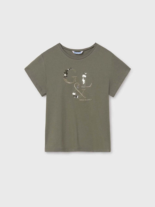 Παιδικό T-shirt Χακί