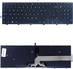 Tastatură laptop Dell Inspiron 15 3000 3541 3542 3543 5000 5542 5545 5547 17 5748 5000 15-5547 15-5000 15-5545 17-5000 Tastatură UK iluminată OEM Cod 40030ukbl