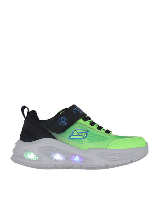 Skechers Kinder Sneakers mit Klettverschluss Grün