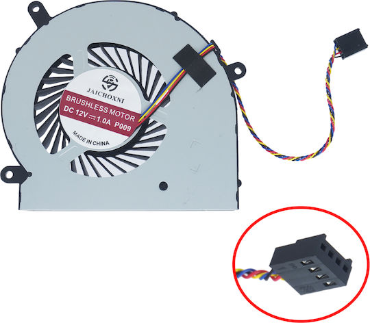 Laptop CPU Cooling Fan Dell Inspiron 24 5460 5459 V5450 5488 All-in-one Cn-0dykw1 Dykw1 0dykw1 Efb0151s1-c010-s99 Baza1015r2u P009 Txa01 4pin Code 81150