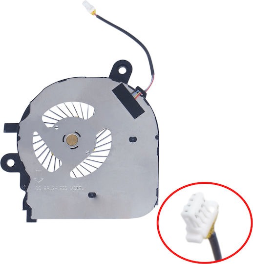 Laptop CPU Cooling Fan for HP EliteBook Folio 1040 G1 1040 G2 940 G1 Series 739561-001 KDB0505HC-DC35 KDB0505HC-DC34 EG50040S1-C250-S9A 23.10833.001_3B 22 23.10834.001_3C 23 4pin Code 81100