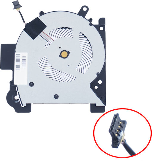 Ανεμιστηράκι Laptop Cpu Cooling Fan Hp Envy X360 Convertible 13-ar0000au Tpn-w141 Nd75c23 4pin Κωδ.80475