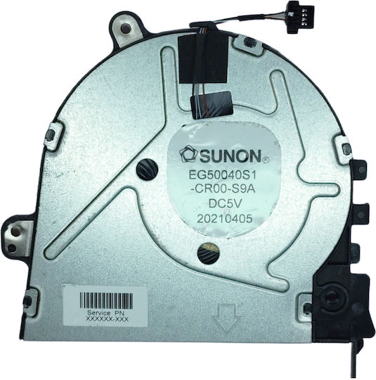 Ανεμιστηράκι Laptop Cpu Cooling Fan Hp Probook 430 G8 430g8 Hsn-q27c M33085-001 Eg70040s1-c120-s9a Oem Κωδ 80924