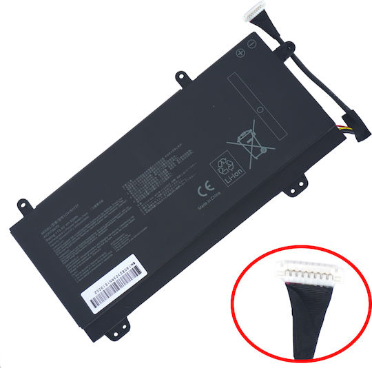 Батерия за лаптоп Asus Rog Zephyrus M Gm501 Gm501g Gm501gm Gm501gs Gu501 C41n1727 15.4v 55wh 3605mah лентов кабел 8 пина код 1-bat0493