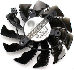 Ανεμιστηράκι Gpu Cooling Fan Gtx 950 960 R7 360 R9 390 Gtx 1060 1050ti Gtx 1660 Ti Mini Itx Oc 6g 12v 0.55a 86 Mm Pla09215s12h Oem Κωδ 80953