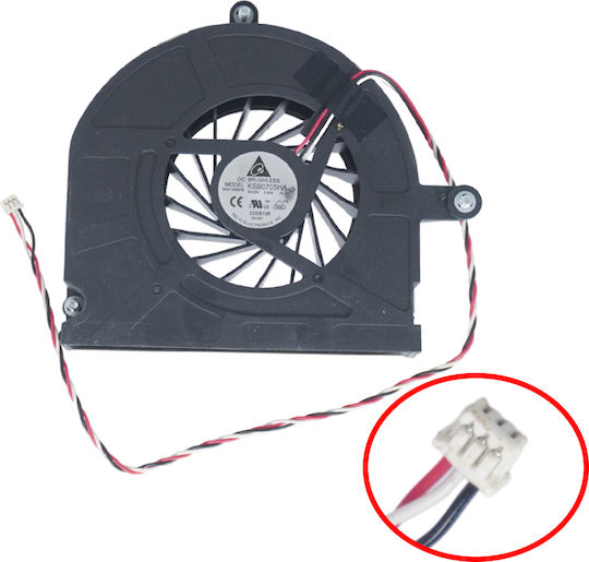 Laptop CPU Cooling Fan Toshiba Qosmio X300 X305 X300-11s X300-11w X300-12w X300-13w X305-q705 X300-12h X300-16c X300-16d X305-q701 3pin Code 81033
