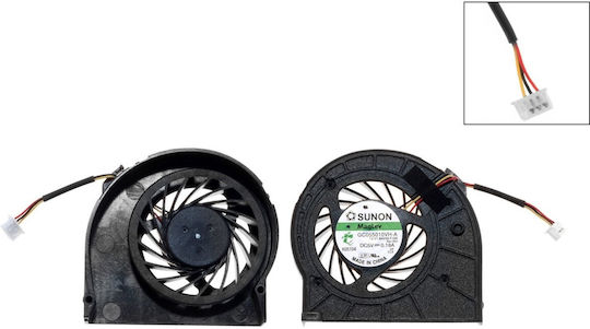Laptop CPU Cooling Fan Lenovo Thinkpad X200t X201t X200s X201s Gc055010vh-a 4pin 3wires Sunon Code 80543