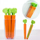 Spring Carrot Bag Clips