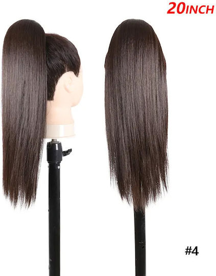 Synthetic Ponytail Natural Keratin Hair Kanekalon Nest System 50 cm Code 4