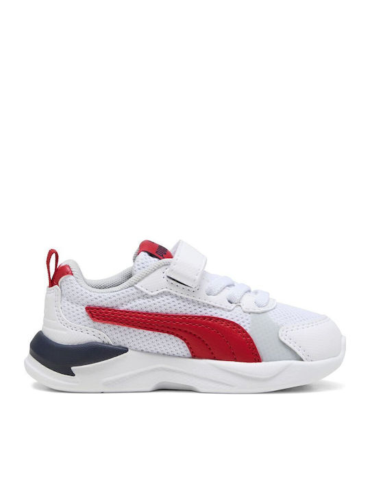 X-ray 3 Παιδικά Sneakers Ανατομικά με Σκρατς Λευκά
