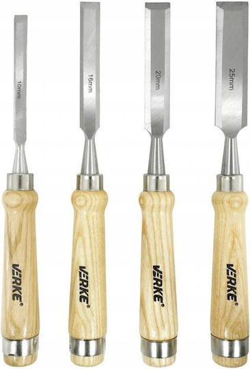 Verke with Wooden Handle 4pcs