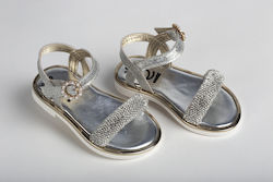 Ever Kid Taufschuhe für Mädchen Silber