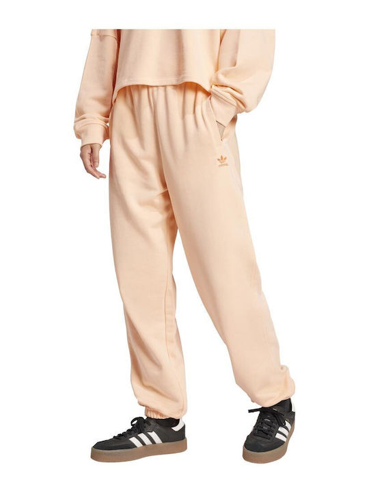 Essentials French Terry Долнище на анцуг Широк Glopnk