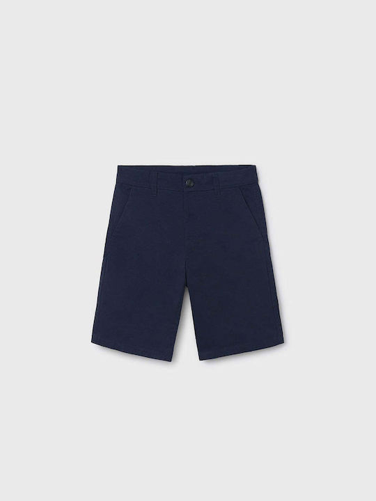 Mayoral Kids' Shorts/Bermudas Fabric Blue
