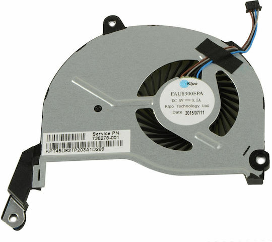 Laptop CPU Cooling Fan HP Pavilion 15 CPU Cooling Fan 736218-001 FAU8300EPA 15-n 14-n TPN-Q130 Q129 Q131 Q132 Cooling Fan 15-n066us 4 14-n Fan 15 15-n 736278-001 Code 80216
