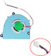 Ανεμιστηράκι Laptop Cpu Cooling Clevo I7 6-31-b41ms-104 W110 W110er W150 W150hr W170 Adda Ab7505hx-ge3 3pin Oem Κωδ 80517