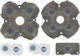 Silicone Rubber Pads PS5 Controller 5 Pieces