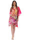 Indischer Kaftan Poncho Ar227-b Solo Me 90cm X 90cm Damen Einheitsgröße