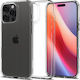 Spigen Crystal Hybrid Crystal Back Cover Σιλικόνης Διάφανο (iPhone 16 Pro Max)