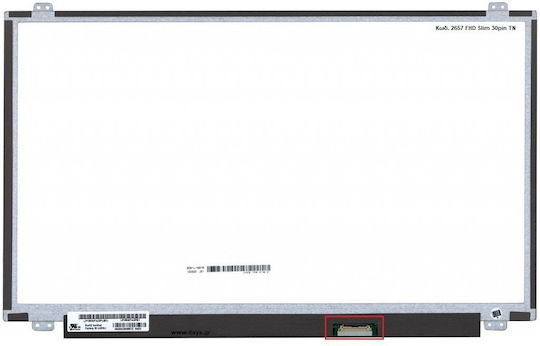Dell Inspiron 15 5559 5559-0760 Laptop Monitor 15.6'' Dell Inspiron 15 3542 15-3000 Series 1920x1080 Wuxga Bd2qlj2​ Fhd Led 30pin Edp Slim Code 2657