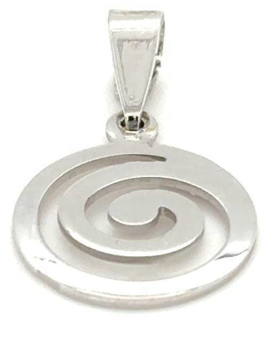 Drandakis Charm Geometric Din Aur Alb 14 Carate