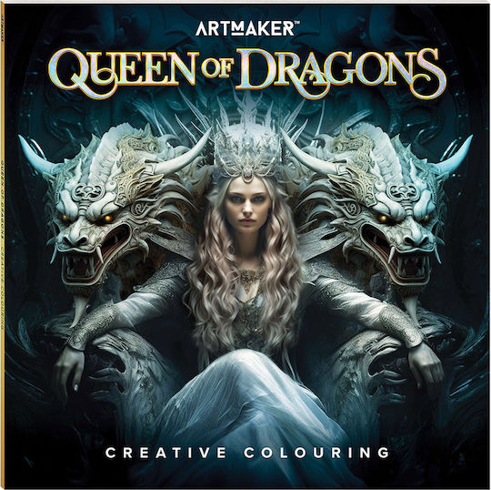 Art Maker Colouring Queen Of Dragons