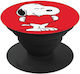 Snoopy Takemy Heart Phone Holders Stand Μαύρο Β...