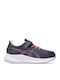 Patriot Kids Sports Shoes Running with Hoop & Loop Closure Blue