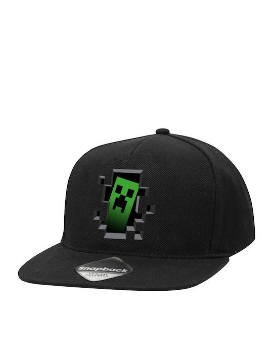 Minecraft Creeper Καπέλο Ενηλίκων Flat Snapback...