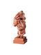 Decorative Figure 565tnl1329 14x11x33cm Copper Aberto Design Polyester