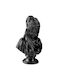 Bust Decorativ 565tnl1355 20x15x35cm Negru Aberto Design Poliester
