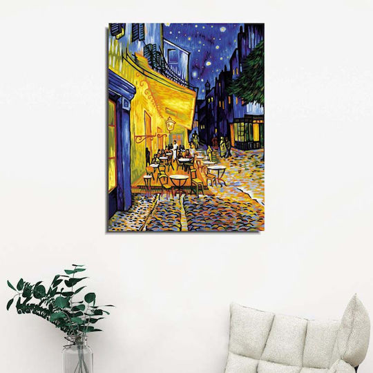 Картина 30x40 A-g Кафене тераса през нощта Ван Гог 265vga1051 30x40