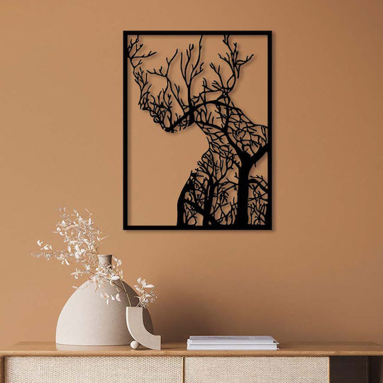 Metal Painting 52x70 A-g Tree Woman 899skl2386 52x70 Metal