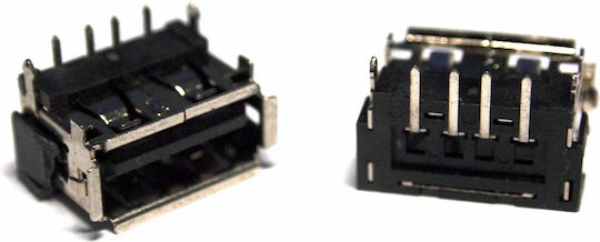 Bύσμα Usb Laptop Toshiba Satellite C660 C660d M805d A130 A135 A215 A205 A210 Port Jack Socket Connector Κωδ 1-usb006